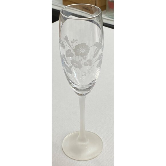 Vintage Avon Hummingbird Champagne Flute - Picture 1 of 6